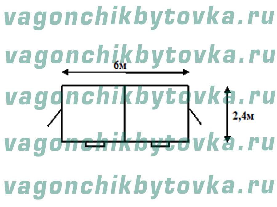 Магазин металлический из БК 6м Магазин металлический из БК 6м